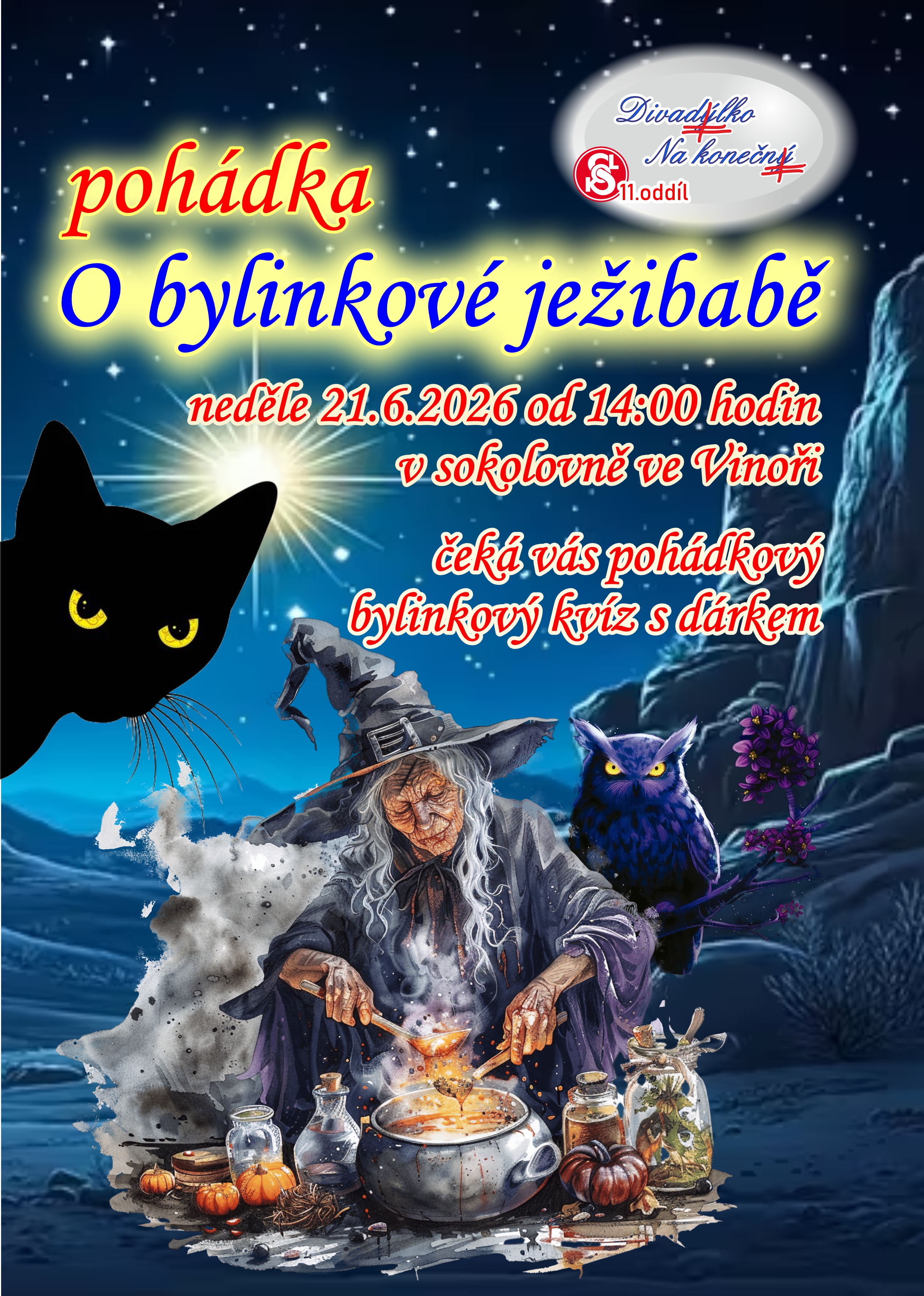 Pohádka O bylinkové ježibabě