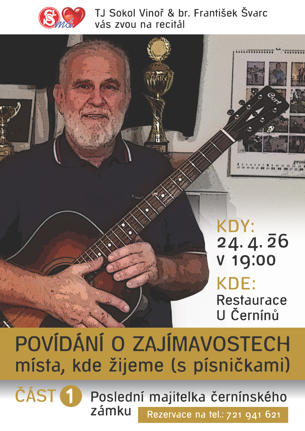 Povídání o zajímavostech – recitál